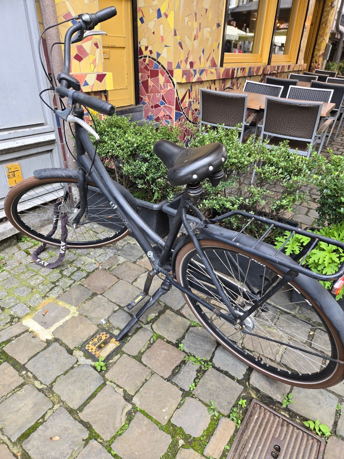 Damesfiets CORTINA, Enlèvement