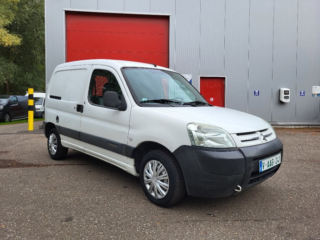 Citroën Berlingo 1.9D * Nieuwe koppeling en banden, Auto's, Stof, Zwart, 4 cilinders, Wit