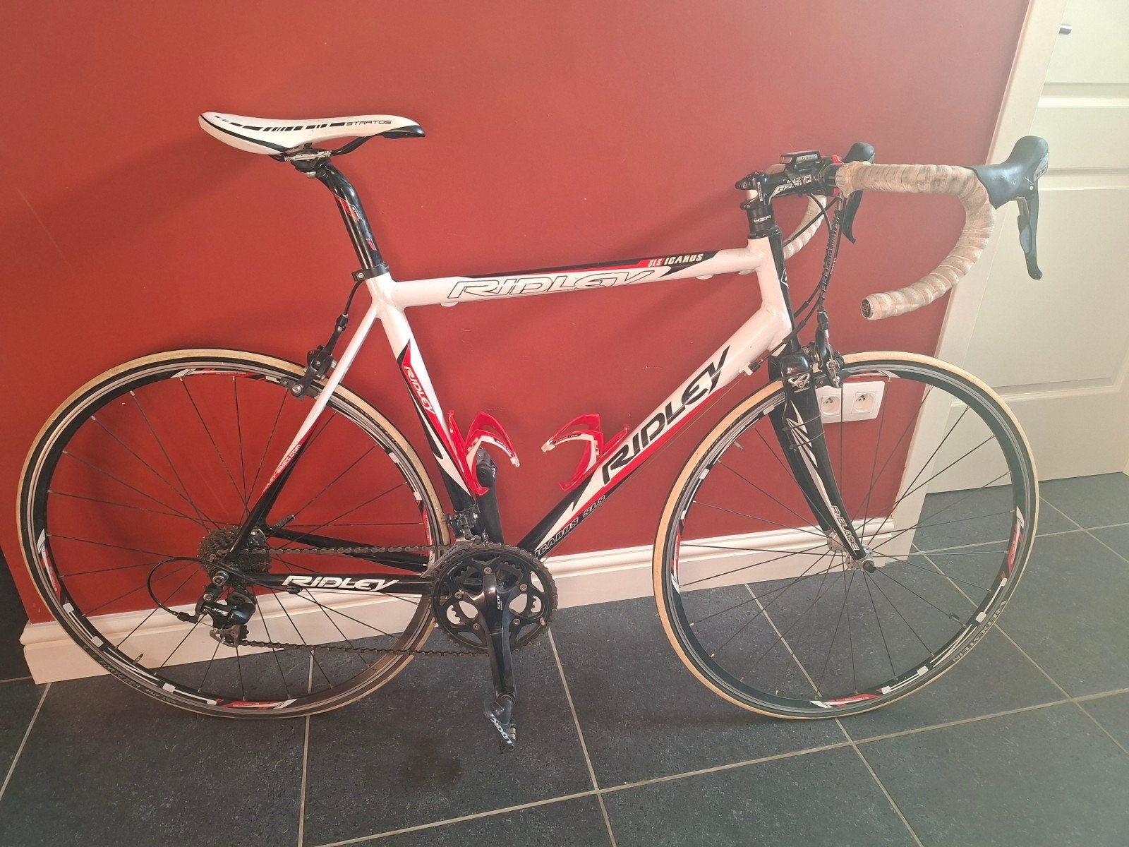 Koersfiets Ridley sls Icarus maat M, Fietsen en Brommers, Gebruikt, Aluminium, 15 tot 20 versnellingen, Ophalen