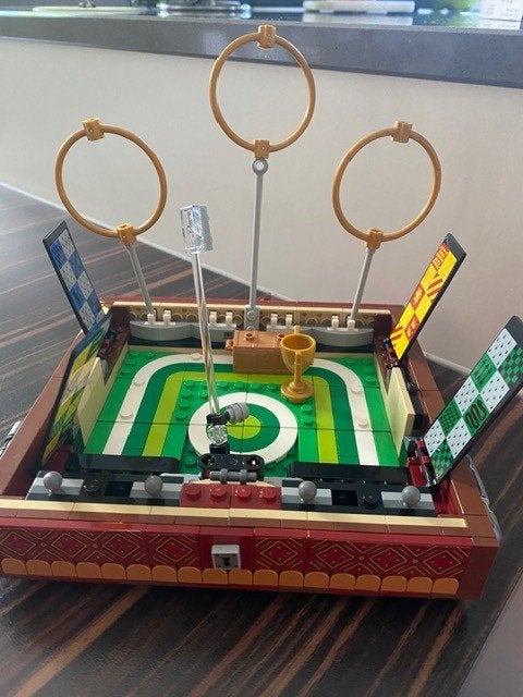 Lego Harry Potter zwerkbal hutkoffer spelletjes set, Compleet, Lego, Harry Potter, Ophalen of Verzenden