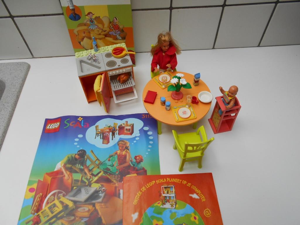 lego 3115 scala Spicy Kitchen, Ophalen of Verzenden, Complete set, Lego