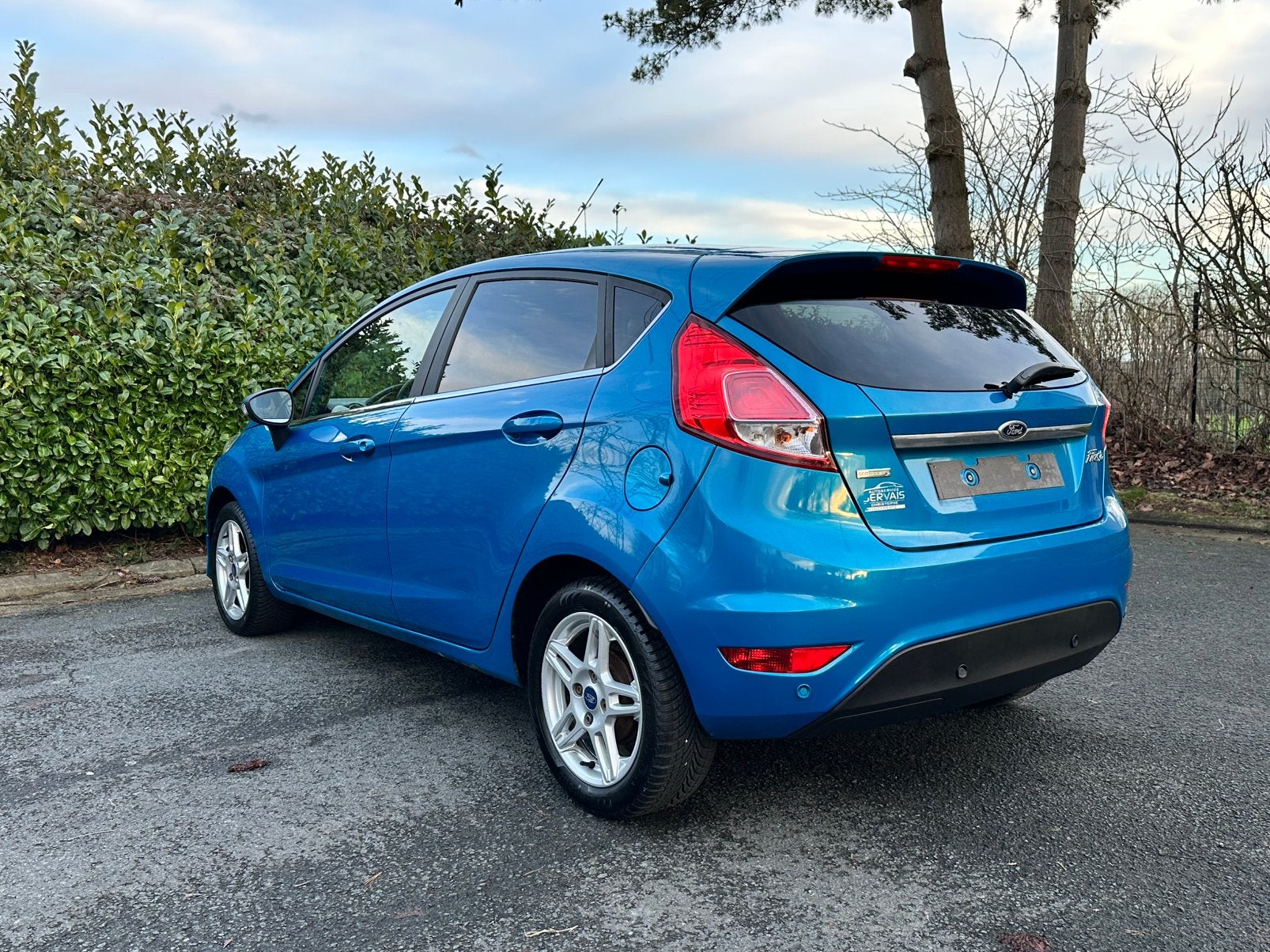 Ford Fiesta 1.0 Essence 2014 Euro 5b 134.000km Airco digital, Euro 5, Achat, Entreprise, Noir