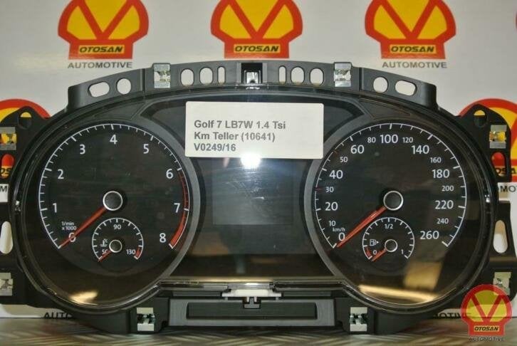 vw golf 7 1.4tsi cockpit kilometerteller tachoklok 5g1920740, Gebruikt, Volkswagen, Volkswagen AG, Vw@volkswagen.de