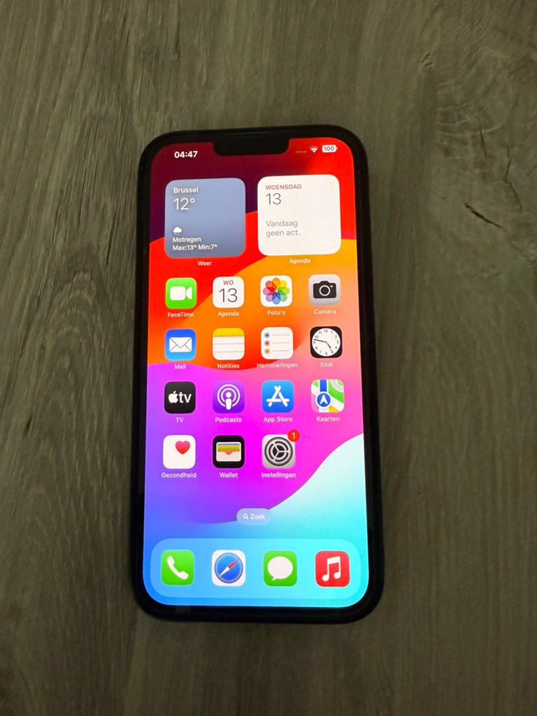 Iphone 14 plus blauw 128gb, Telecommunicatie, Mobiele telefoons | Apple iPhone, Ophalen, IPhone 14 Plus, Blauw, 84 %