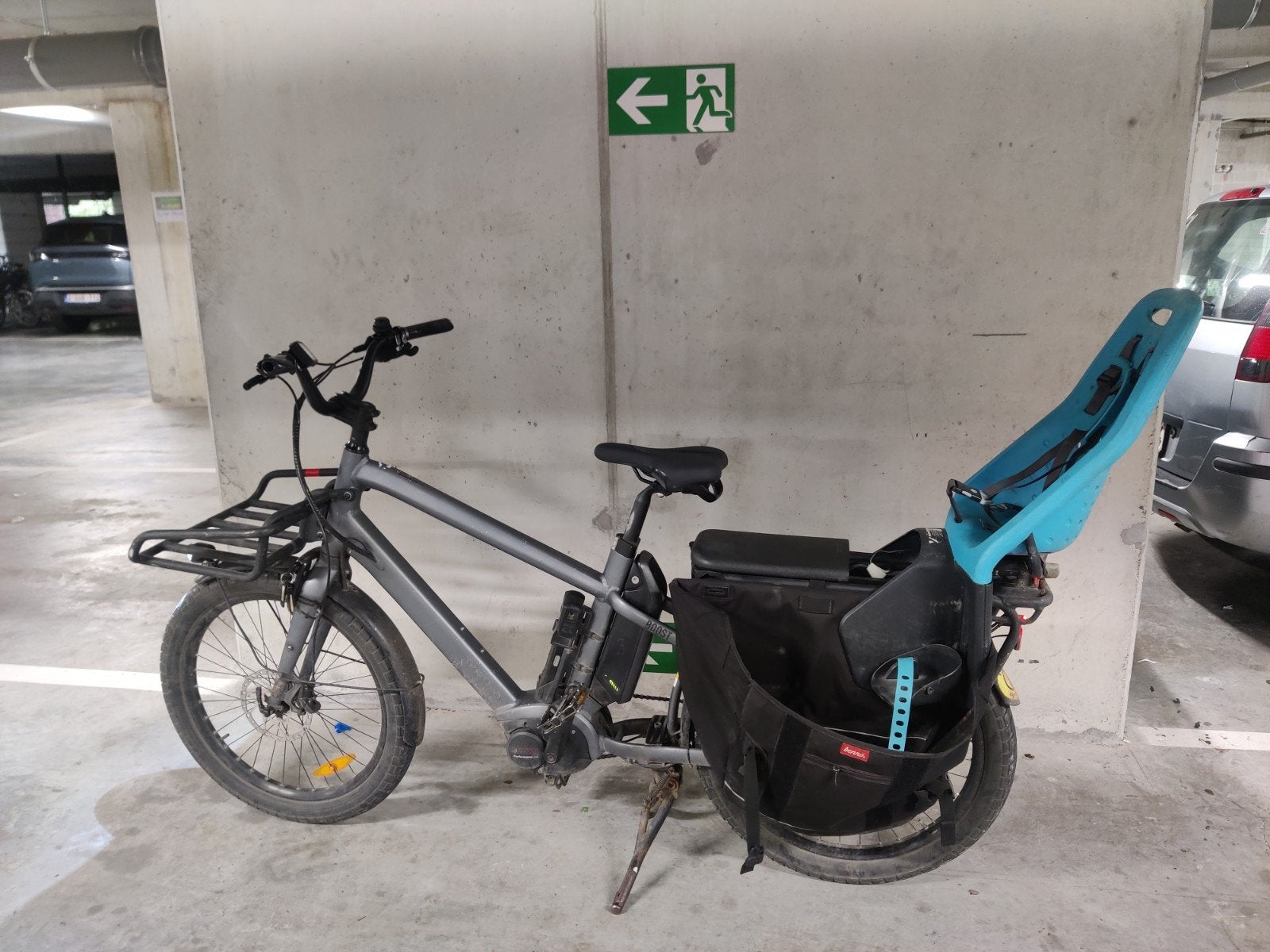 Benno Boost (2020) - Vélo cargo Longtail, Vélos & Vélomoteurs, Enlèvement, Utilisé, 50 km par batterie ou plus, Autres marques