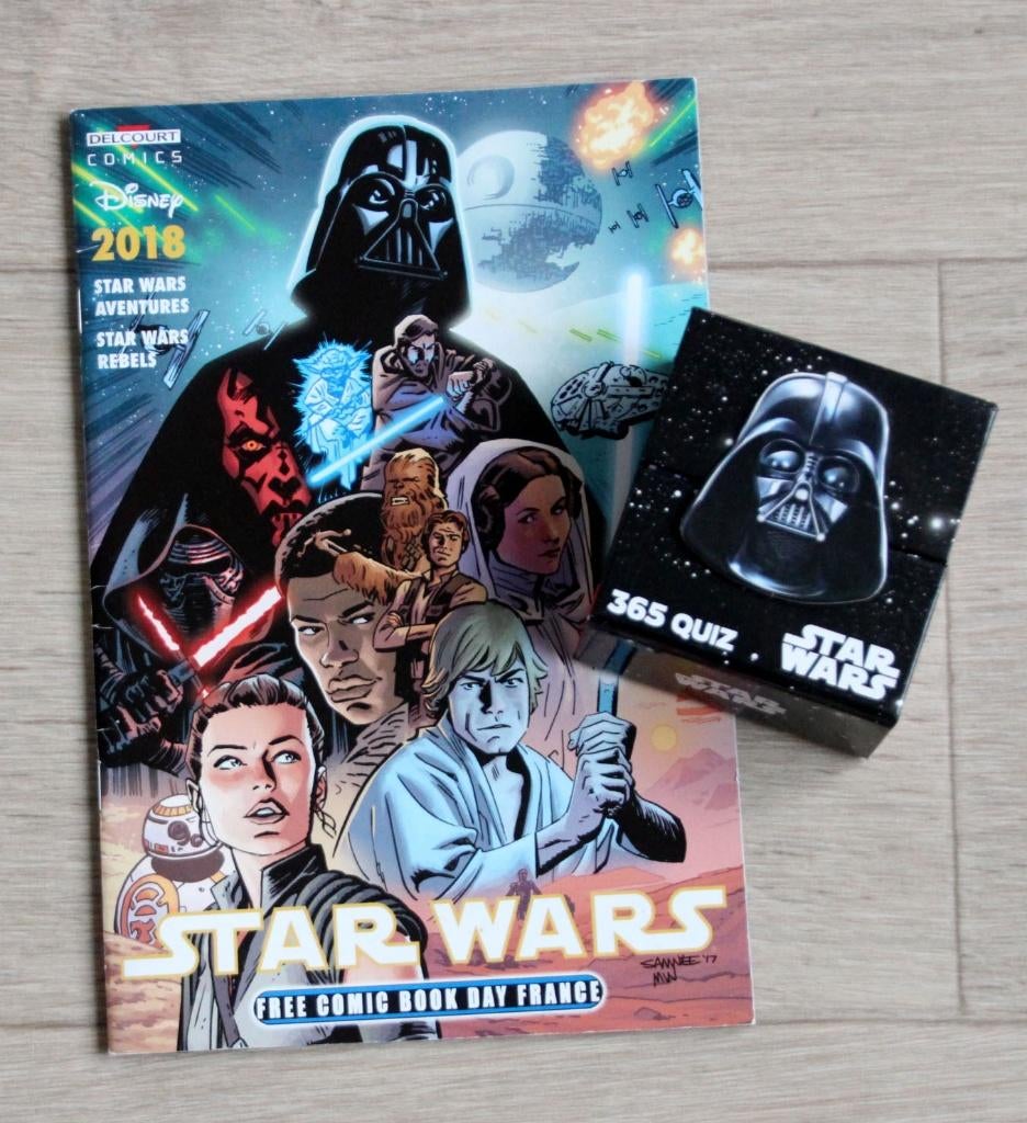 Star Wars Delcourt comics et quiz calendrier  Lucasfilm, Collections, Envoi, Autres personnages, Comme neuf