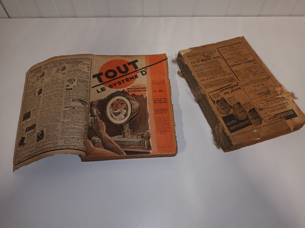 Magazines System D 1946-48, Enlèvement ou Envoi