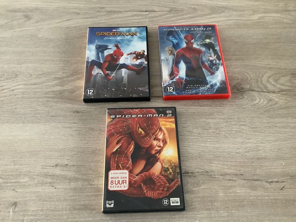 Marvel Spider-Man verschillende DVD'S, CD & DVD, DVD | Action, Comme neuf, Action, À partir de 12 ans, Enlèvement ou Envoi