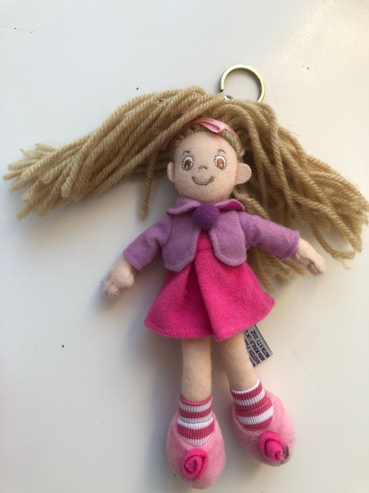 Sleutelhanger Kleine knuffel pop Aurora 16 cm, Ophalen, Zo goed als nieuw
