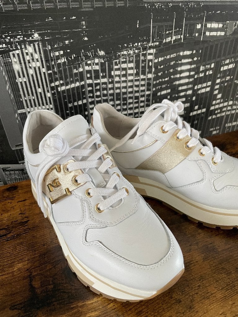 NIEUW - Schoenen sneakers Nero Giardini 36 - GRATIS paar, Neuf, Sneakers et Baskets, Nero giardini, Blanc