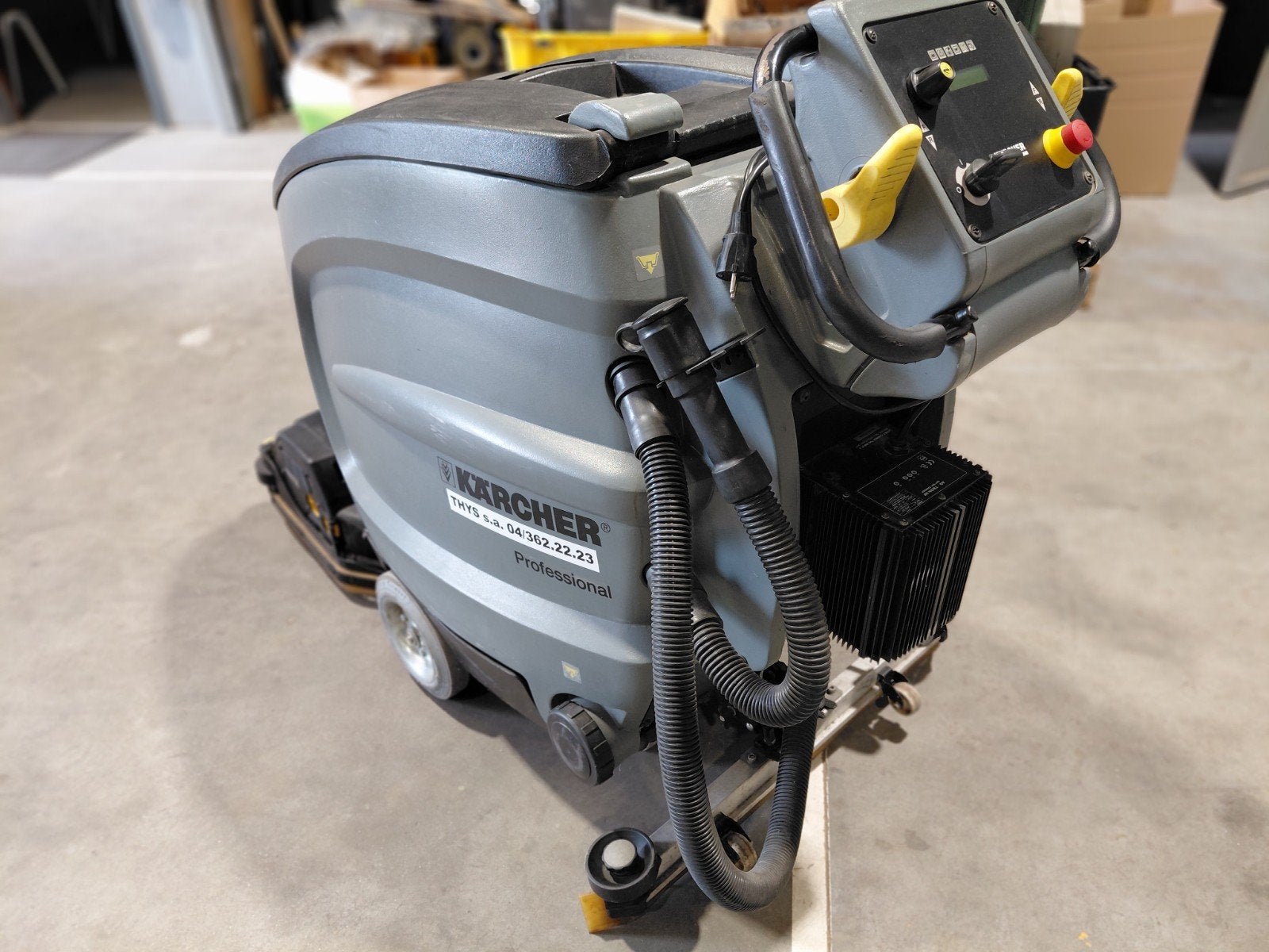 Autolaveuse Sol Karcher Pro, Enlèvement
