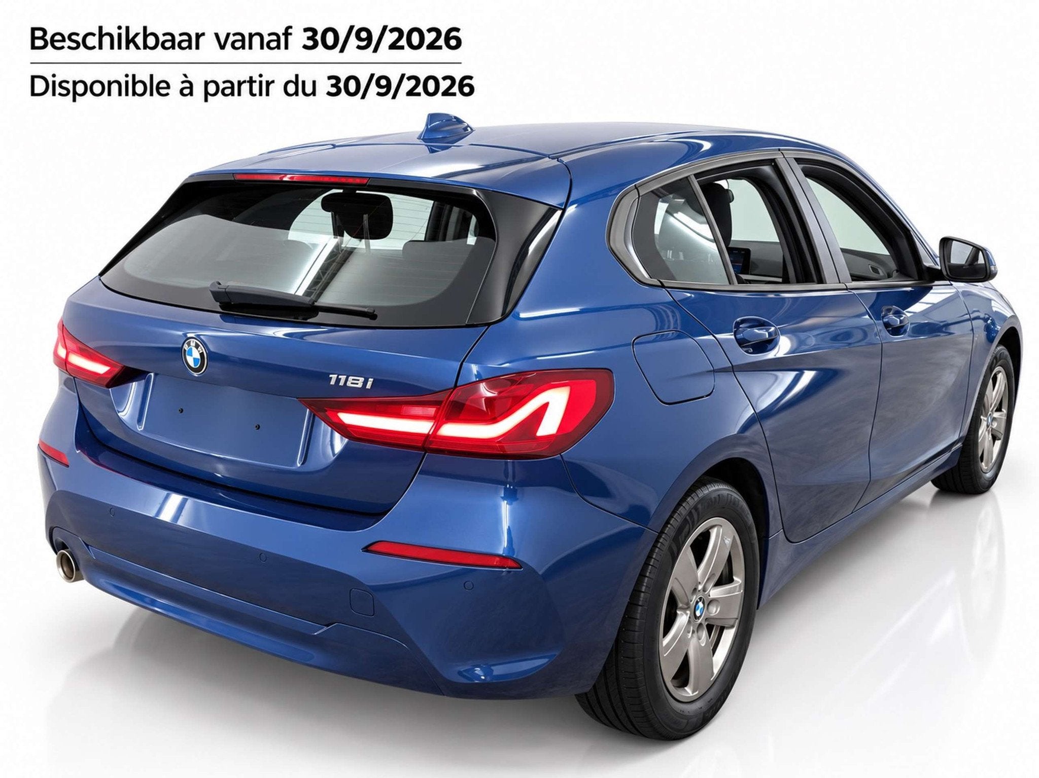 BMW 116 i Benzine Garantie EURO 6d Led Prof Navi Virtual C, Autos, Achat, Euro 6, Entreprise, Noir