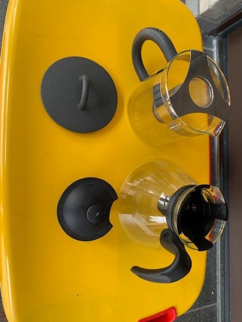 Lot de deux théière en verre, Enlèvement ou Envoi, Comme neuf, Verre, Classique