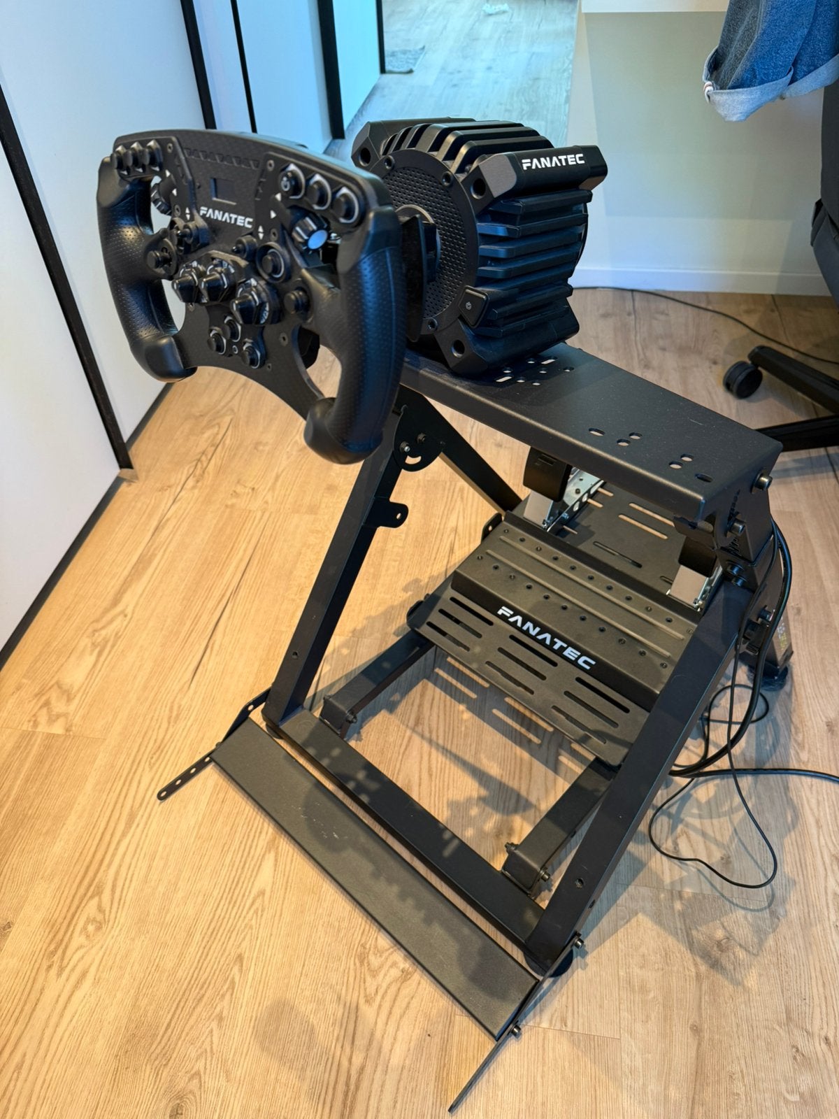Fanatec CSL DD 8Nm + Formula V2.5 + NLR Stand, Ophalen, Zo goed als nieuw