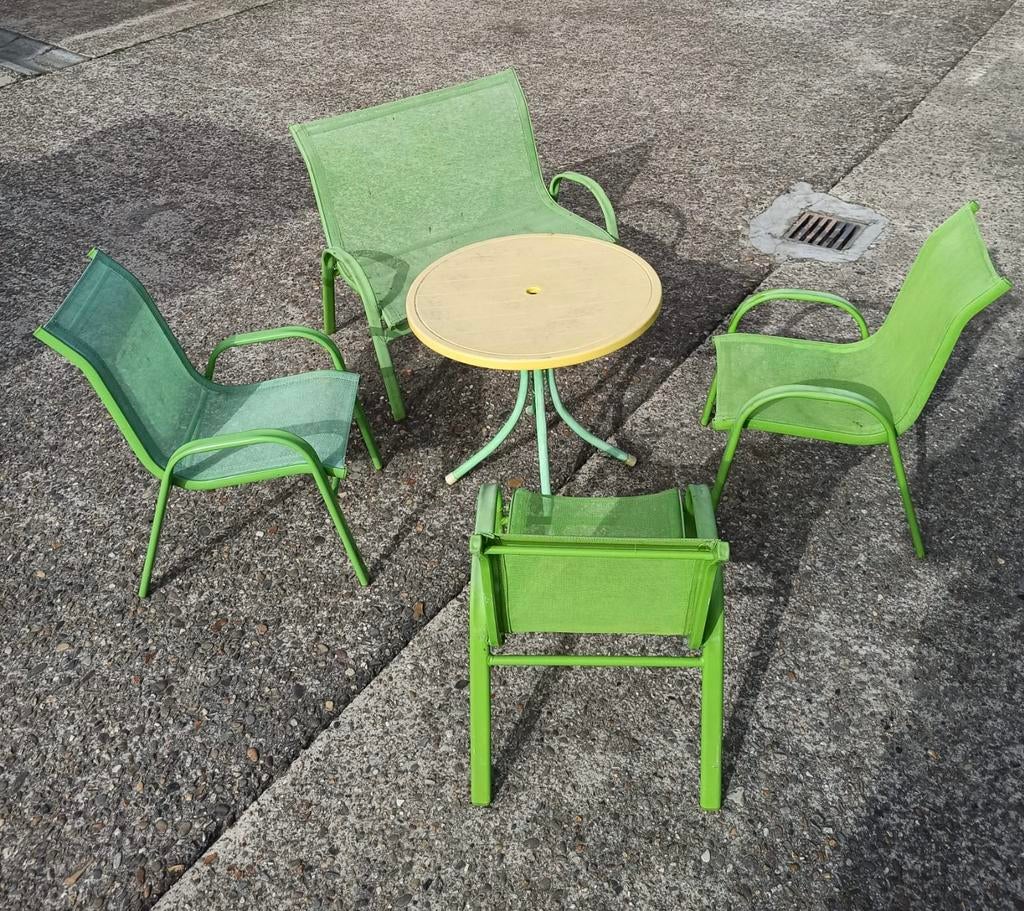 Tuinstoelen voor kinderen, Tuin en Terras, Ophalen, Zo goed als nieuw, Stapelbaar