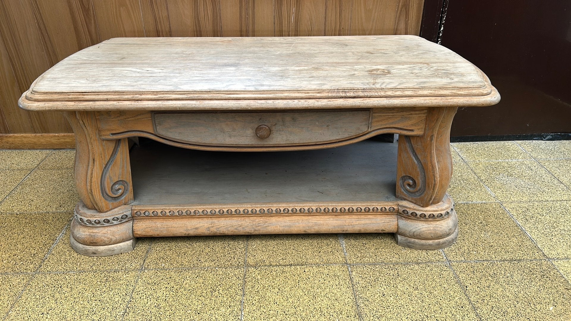 Salontafel in eik, Huis en Inrichting, Tafels | Salontafels, Ophalen, Gebruikt