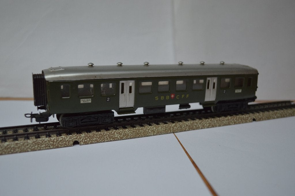 Märklin 4017 : metalen SBB wagon, Hobby en Vrije tijd, Wisselstroom, Gebruikt, Wagon