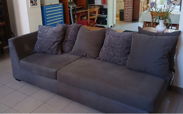 ZETEL van WEBA (25€ voor ophaler wegens urgentie), Maison & Meubles, Canapés | Salons, Comme neuf, Banc droit, Quatre personnes ou plus