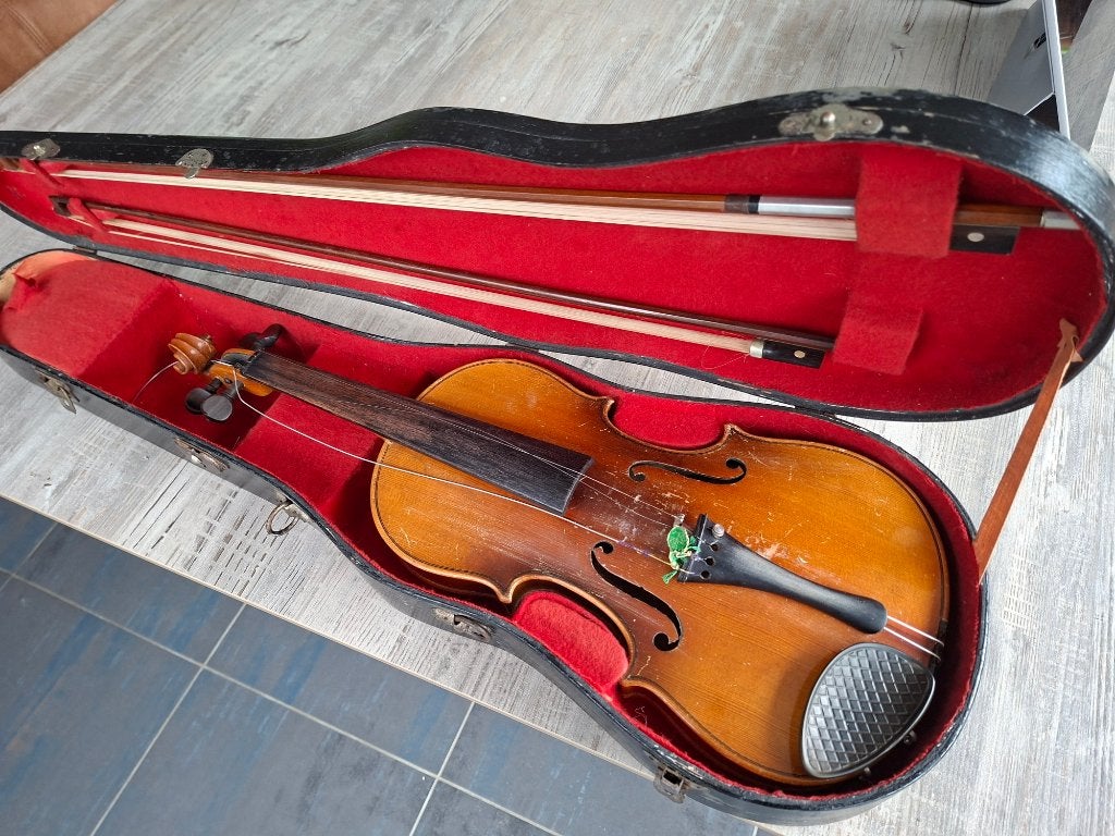 Oude 4/4 viool, Muziek en Instrumenten, Ophalen, Gebruikt, Viool, 4/4-viool