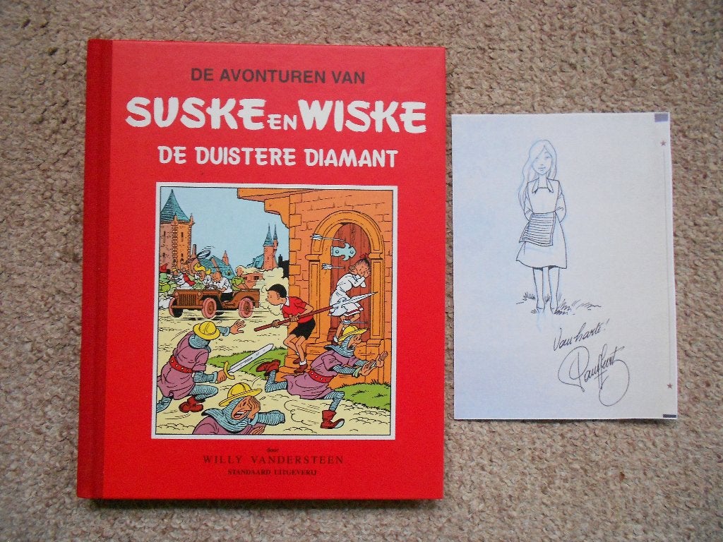 Suske en Wiske 37 Klassiek - De Duistere Diamant +tek Geerts, Willy Vandersteen, Eén stripboek, Nieuw, Ophalen of Verzenden