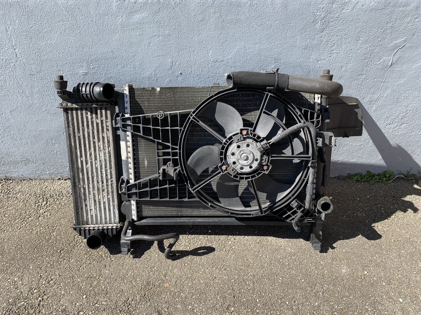 renault kangoo 2008 tot 2013 koelerset radiateur koelvin, Gebruikt, -, Renault, -