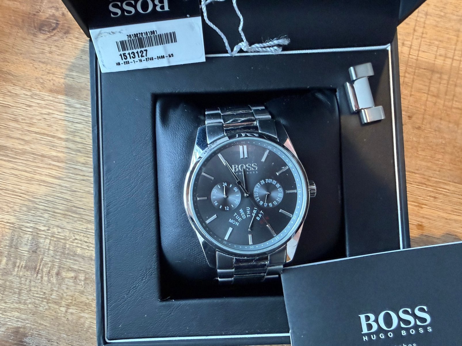 Boss Heritage horloge, Ophalen of Verzenden, Gebruikt