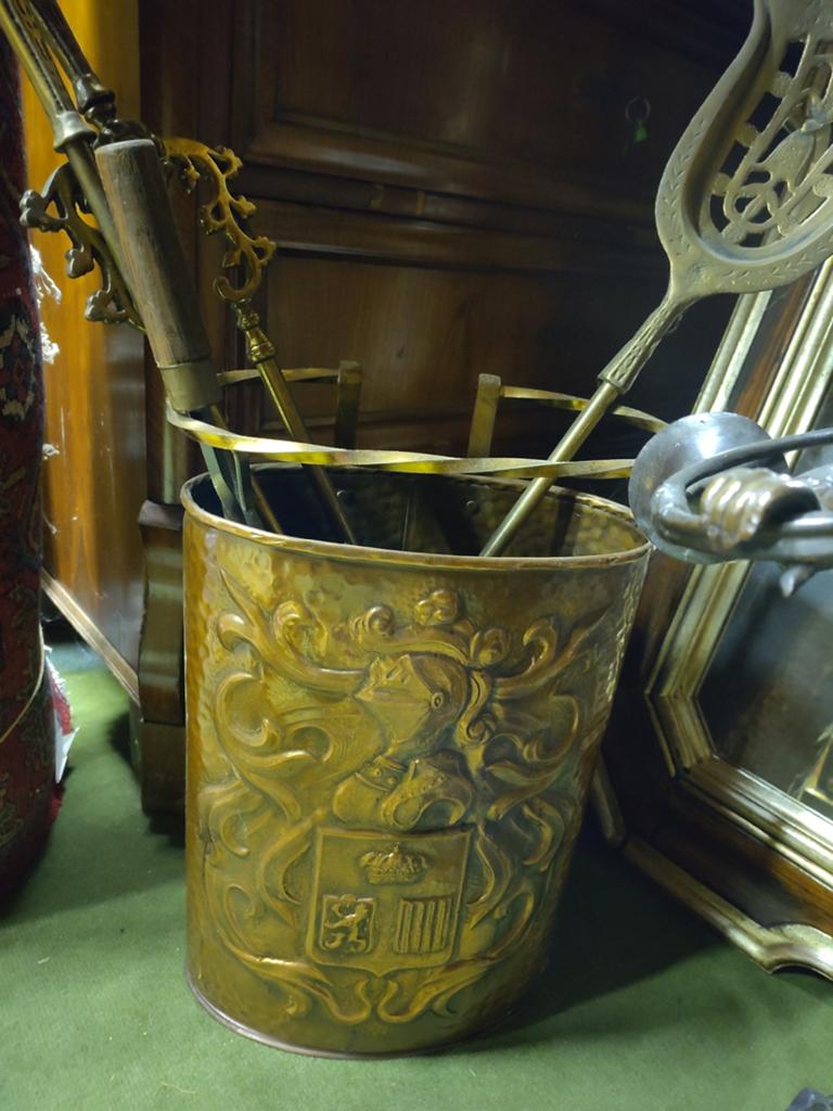 Vintage openhaard accessoires / haardgereedschap, Ophalen