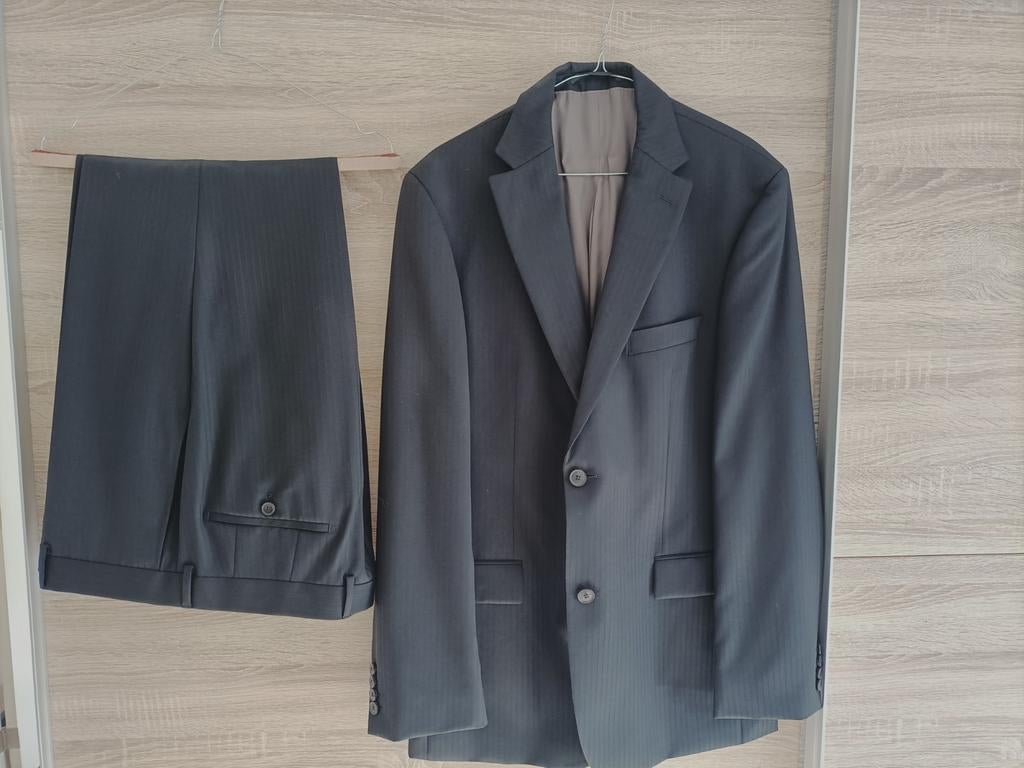 Herenkostuum Hugo Boss, Kleding | Heren, Ophalen, Maat 52/54 (L), Hugo boss, Zwart