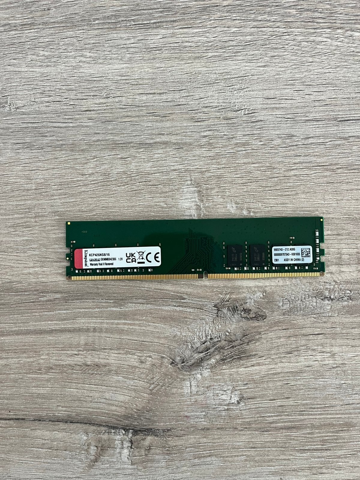 16gb DDR4 Kingston, Computers en Software, RAM geheugen, Ophalen of Verzenden, Gebruikt, DDR4, 16 GB