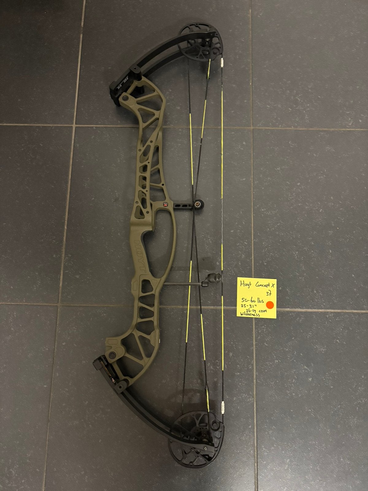 Hoyt Concept X 37, Ophalen of Verzenden, Zo goed als nieuw