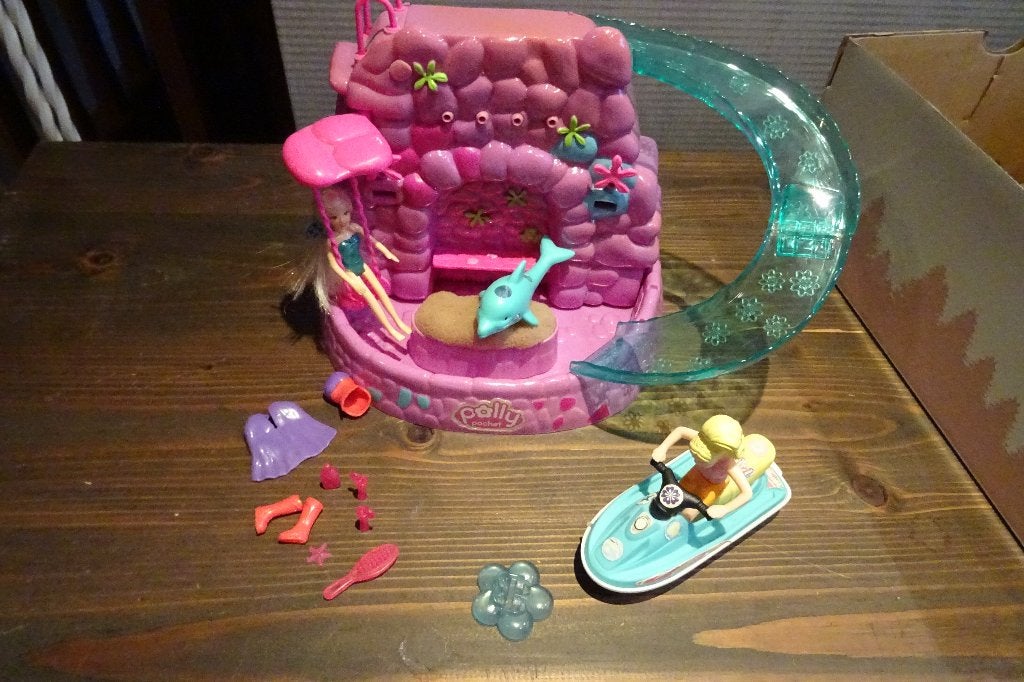 Polly Pocket Waterpret, Ophalen of Verzenden, Gebruikt