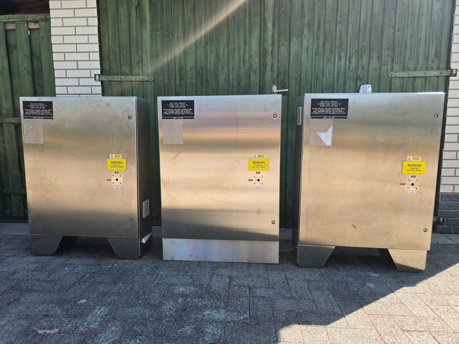 elektriciteit kasten inox, Doe-het-zelf en Bouw, Ophalen