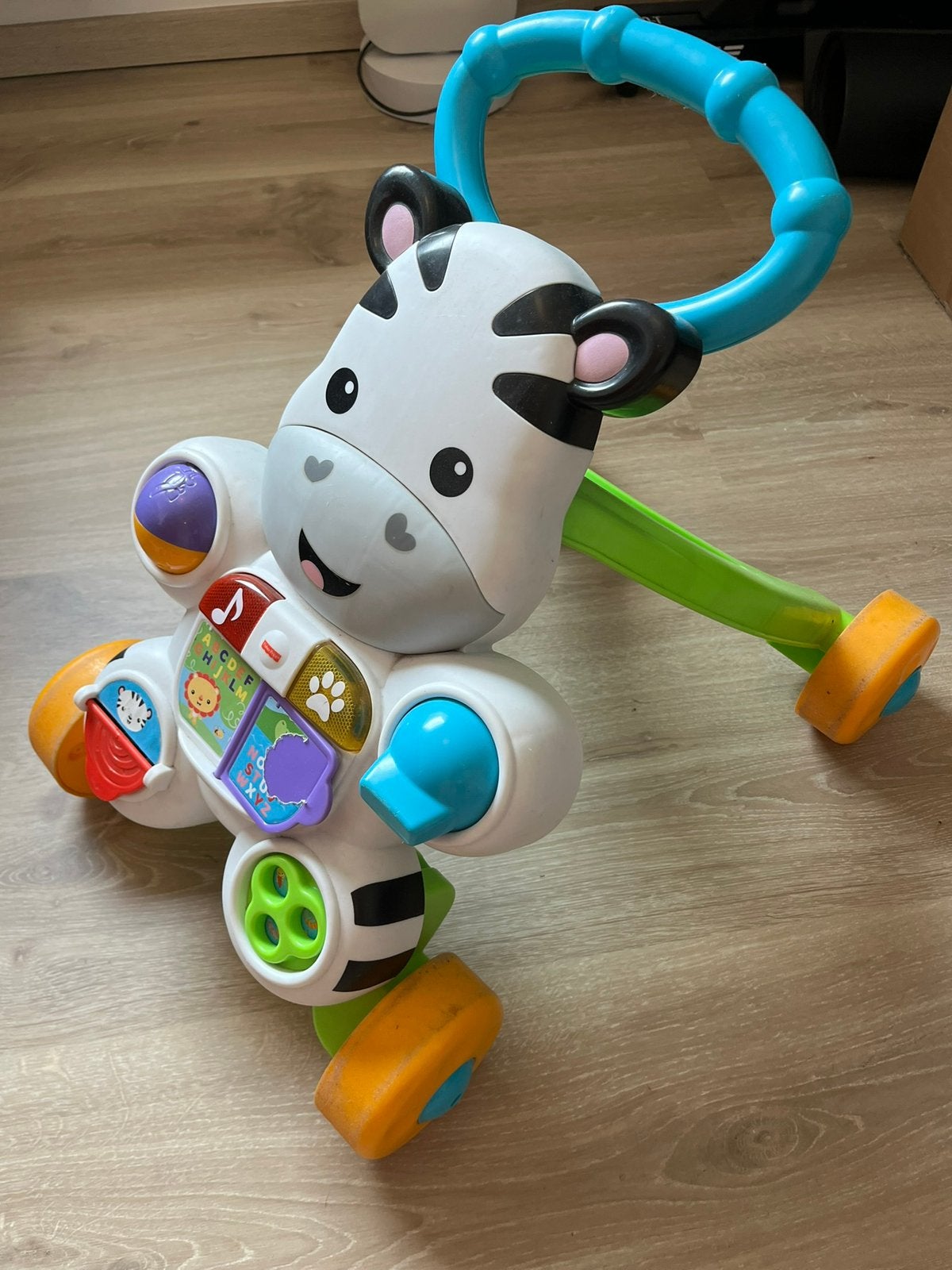 Fisher Price zebra loopwagentje, Ophalen, Gebruikt