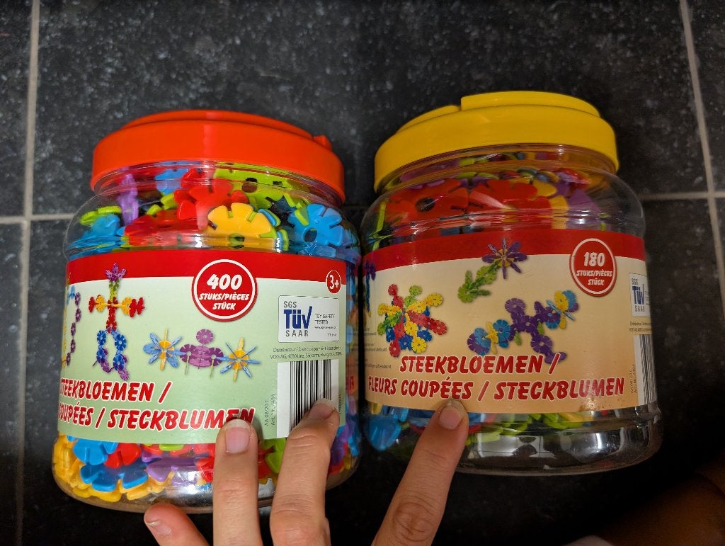 Steekbloemen bouwen speelgoed, Enfants & Bébés, Jouets | Blocs de construction, Enlèvement ou Envoi, Comme neuf, Autres marques