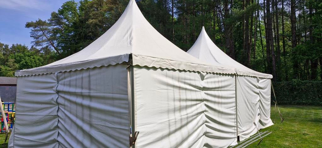Pegode tenten, Ophalen