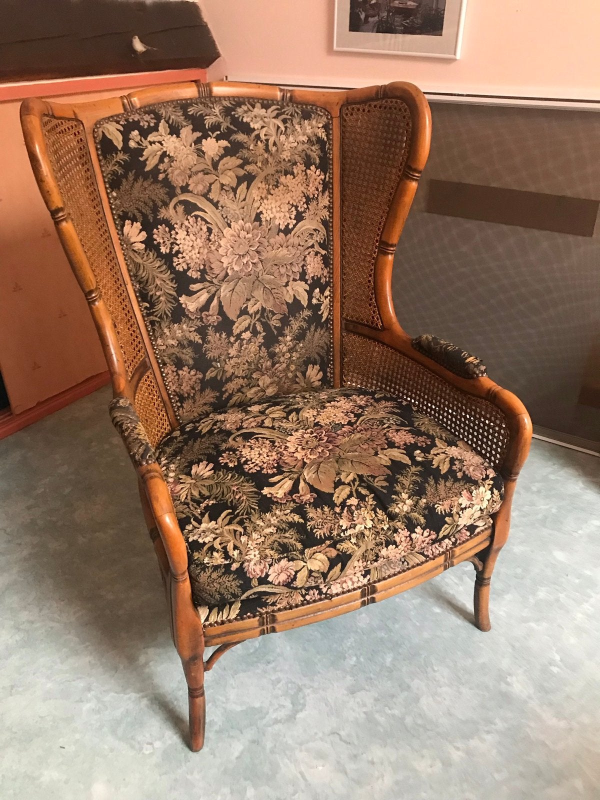 Fauteuil en tapisserie, Antiquités & Art, Enlèvement