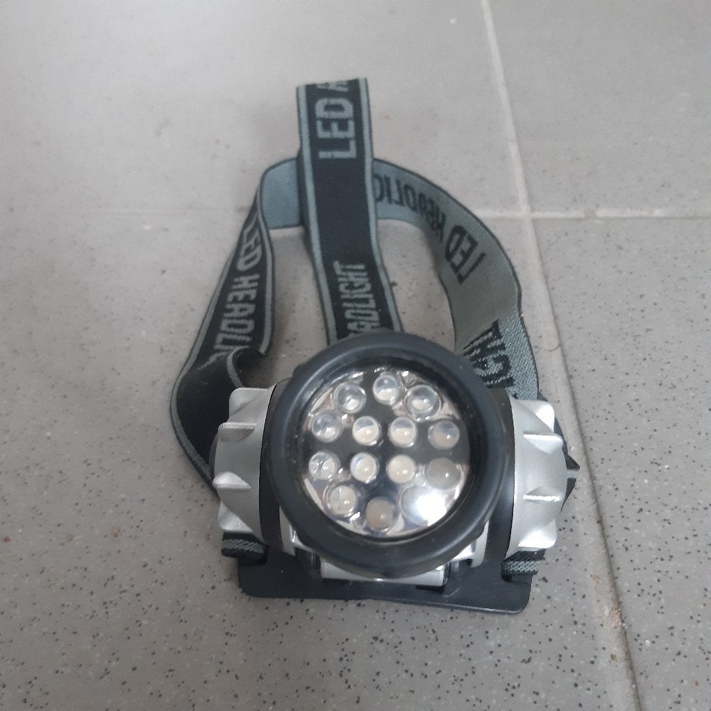 lampe frontale, Caravanes & Camping, Enlèvement, Comme neuf, Batterie