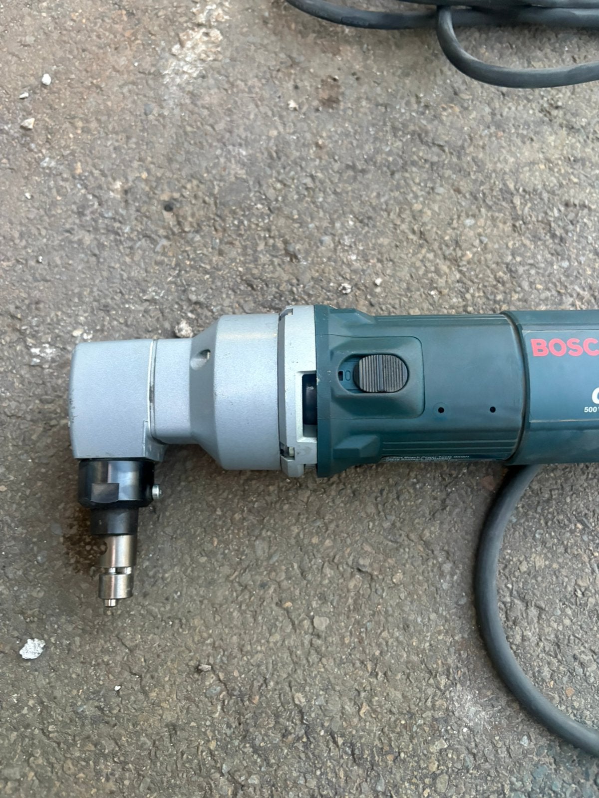 Bosch plaatschaar/nibbler knabbelschaar, Ophalen, Zo goed als nieuw, Bosch