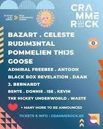 2 vrijdagtickets crammerock, Tickets & Billets
