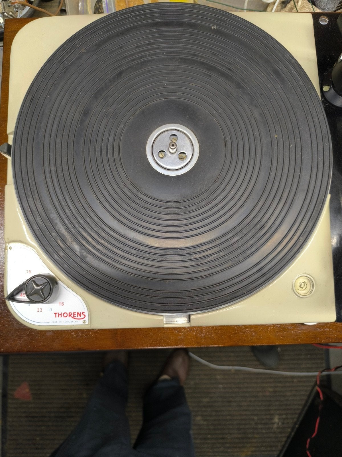 Vintage Thorens TB 124, Ophalen, Platenspeler, Thorens