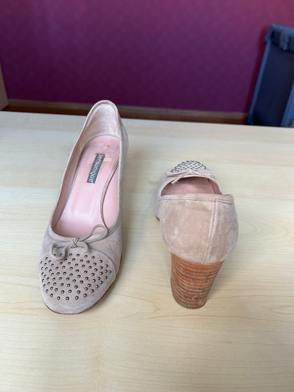 Damesschoenen, Kleding | Dames, Ophalen, Gedragen, Beige, Dansschoenen
