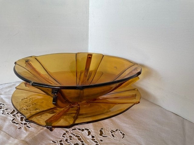 vintage glas, Antiek en Kunst, Ophalen of Verzenden