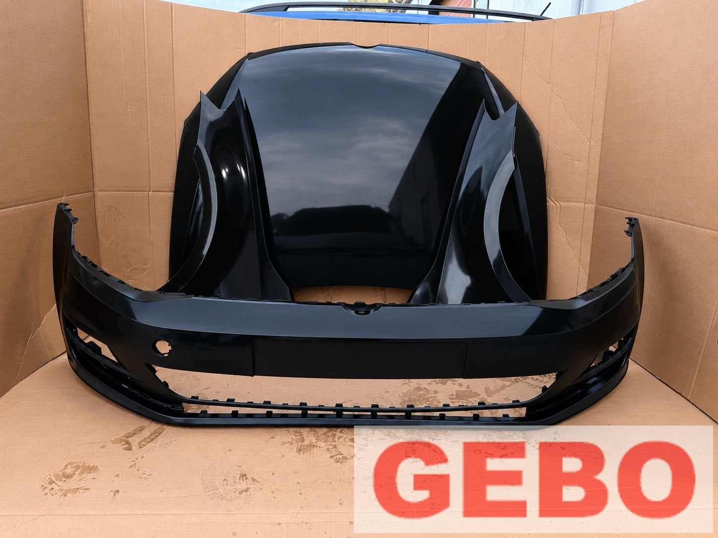 Volkswagen Golf 7 2012 t/m 2017 voorkop motorkap voorbumper, Neuf, Volkswagen, -, 3 mois de garantie