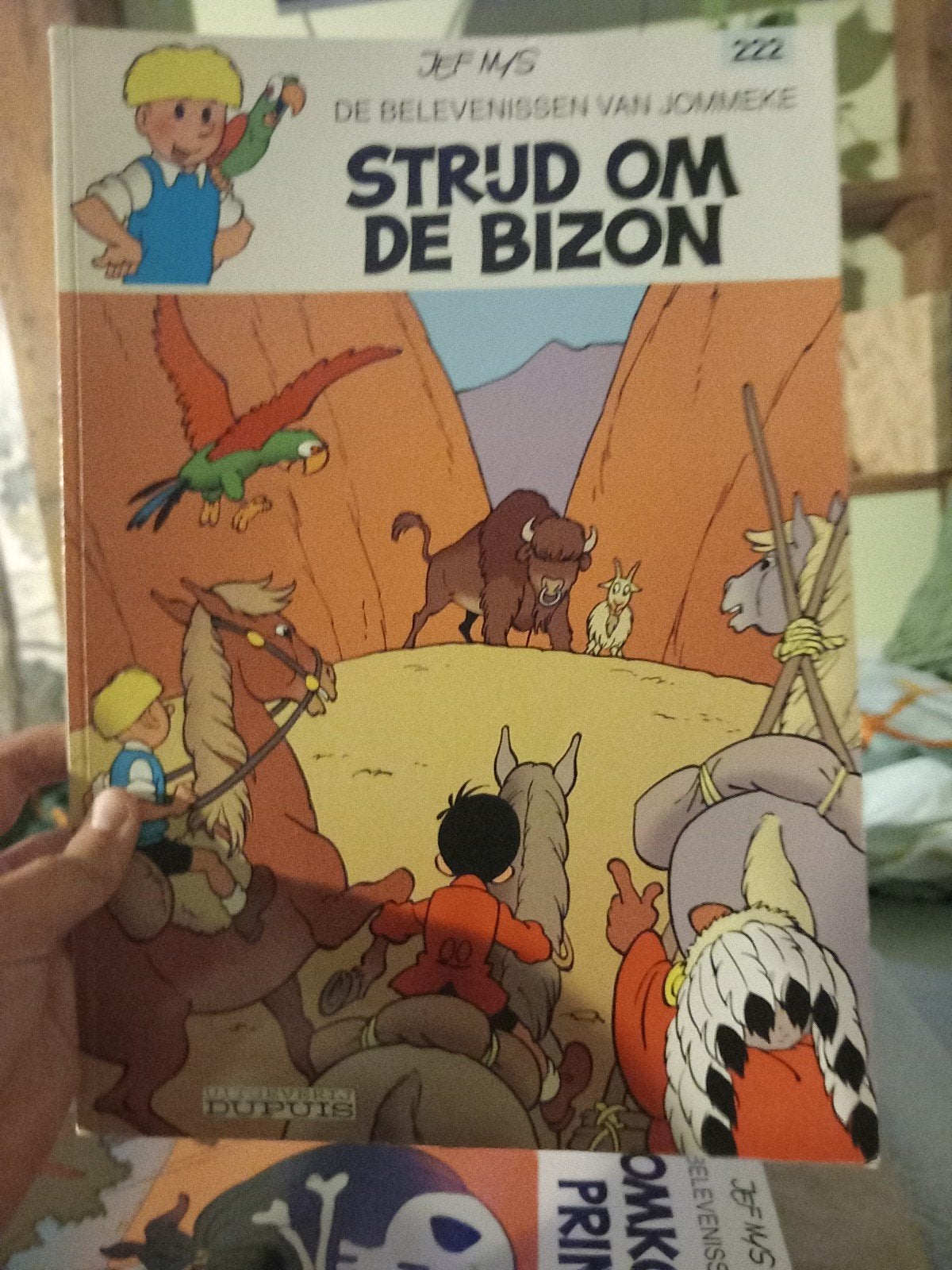Jef Nys - Strijd om de bizon, Enlèvement, Jef Nys