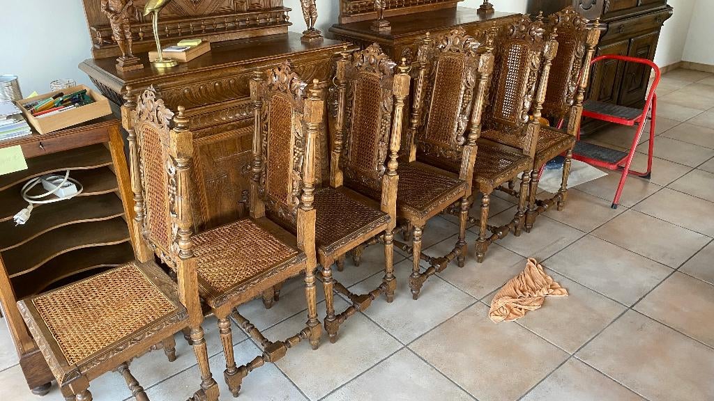 Antieke jagerstoelen, Antiek en Kunst, Ophalen
