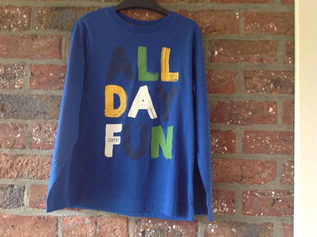 Esprit 128 : 2 NIEUWE longsleeves ( label), Kinderen en Baby's, Kinderkleding | Maat 128, Nieuw, Ophalen of Verzenden, Esprit