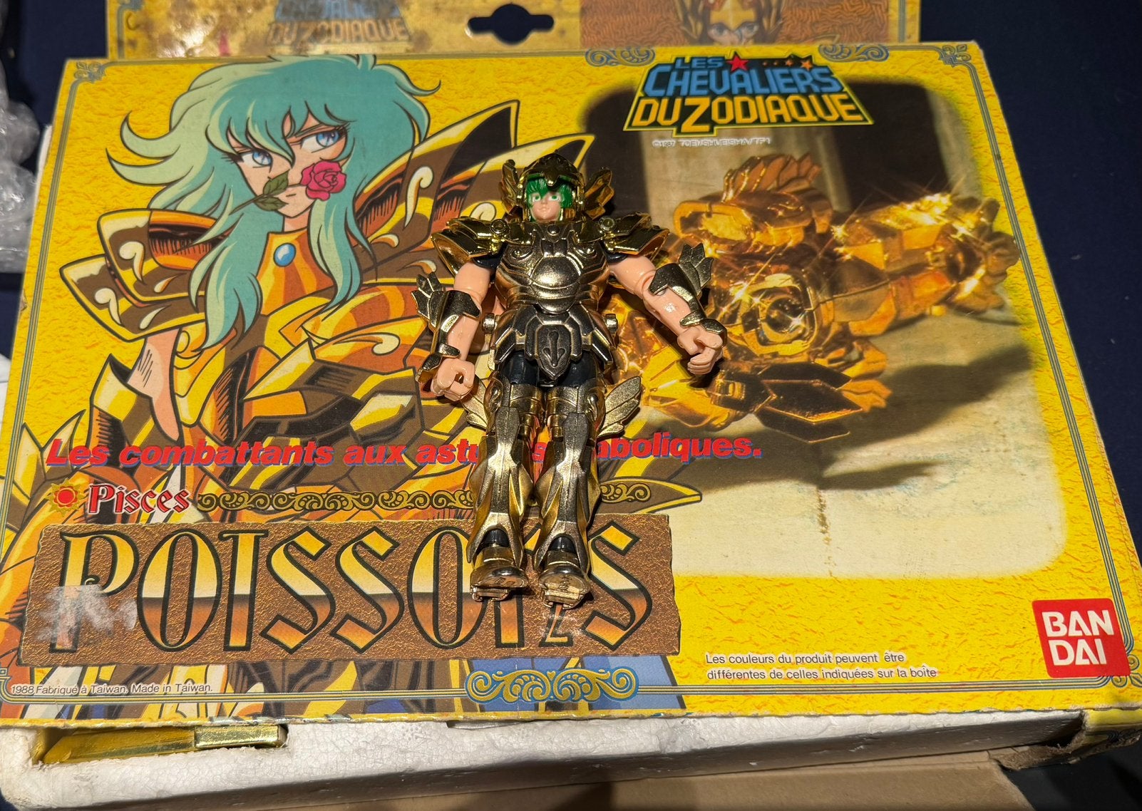 Saint Seiya / Les Chevaliers du Zodiaque – vis – Bandai 1988, Collections, Enlèvement, Utilisé