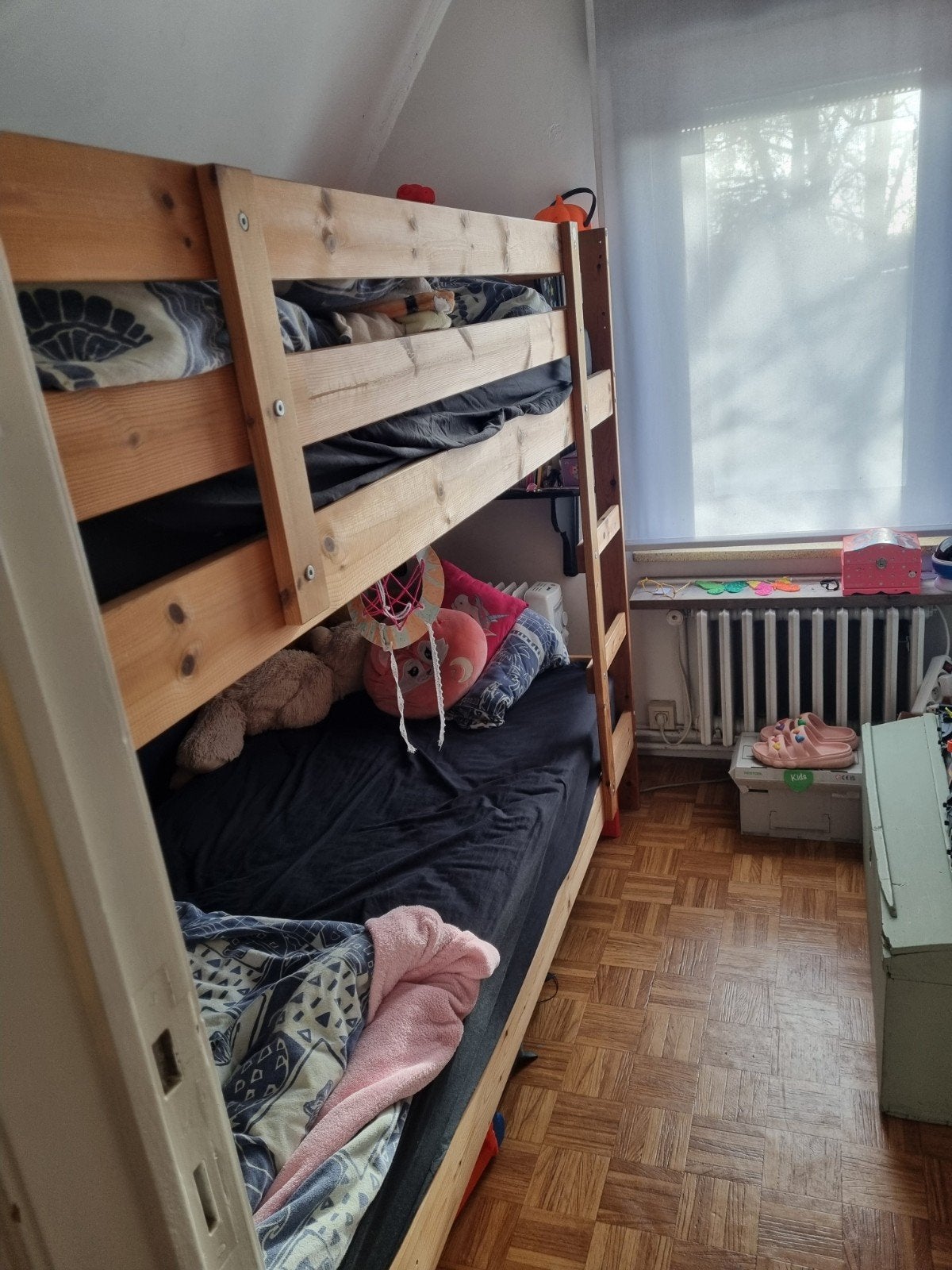 Stapelbed, Ophalen, Stapelbed