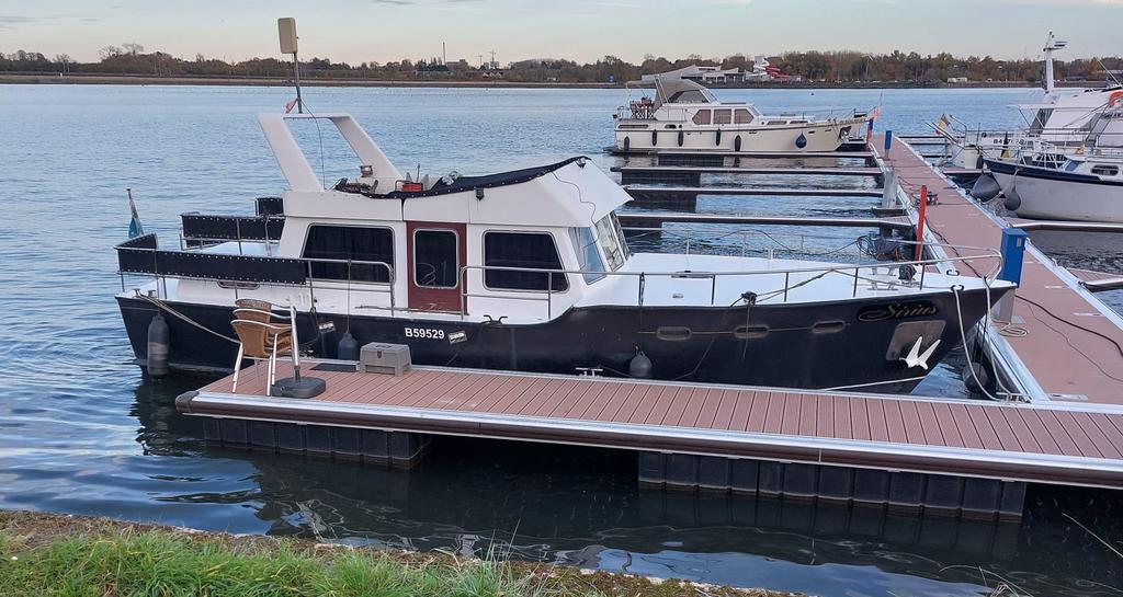 Bakdek Cruiser A.K. 1972 64ch, Watersport en Boten, Motorboten en Motorjachten, Ophalen, Gebruikt, Staal, Diesel