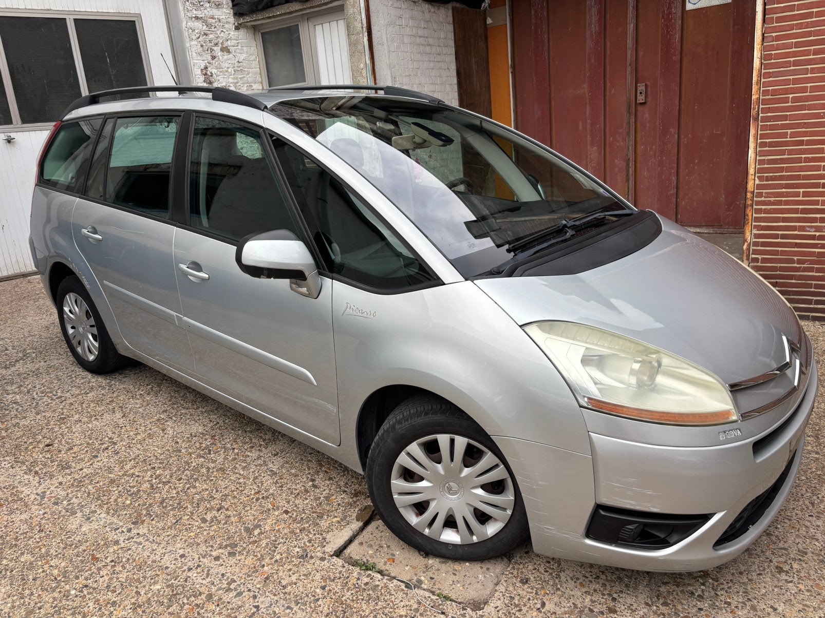 Citroën C4 PICASSO 1.6 HDI 2008, Auto's, Voorwielaandrijving, Stof, Zwart, Bedrijf